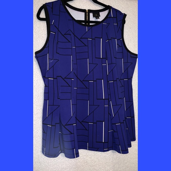 Worthington Peplum Top - Tall - Picture 2 of 3